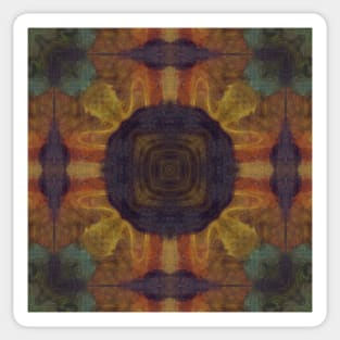 Mandalisa Kaleidoscope [textures] Pattern (Seamless) 8 Sticker